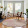 Premium Machine Washable Prisco Blush Rug