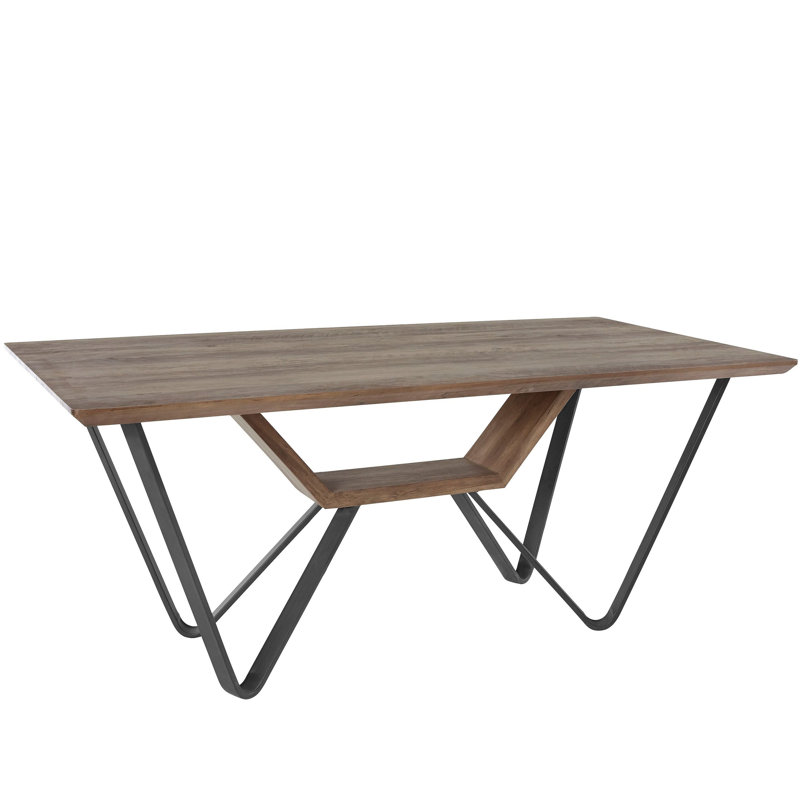 Eyota Metal Base Dining Table