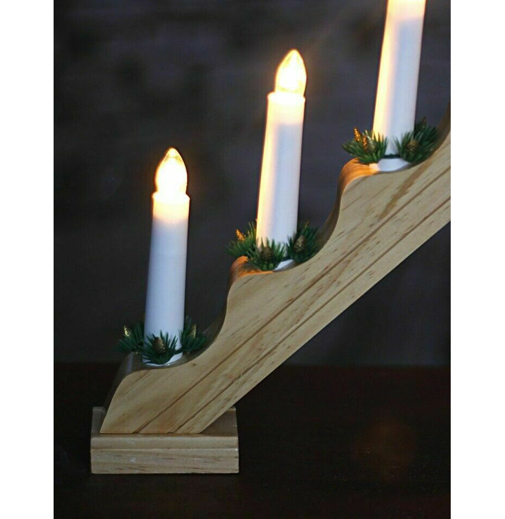 The Seasonal Aisle 7 Bulb Candle Bridge Wayfair co uk The Seasonal Aisle 7 Bulb Candle Bridge Wayfair co uk