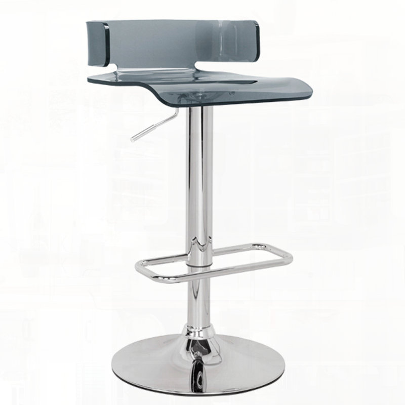 Adjustable Swivel Stool Chrome Finish