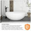 Baignoire 67 x 39,4