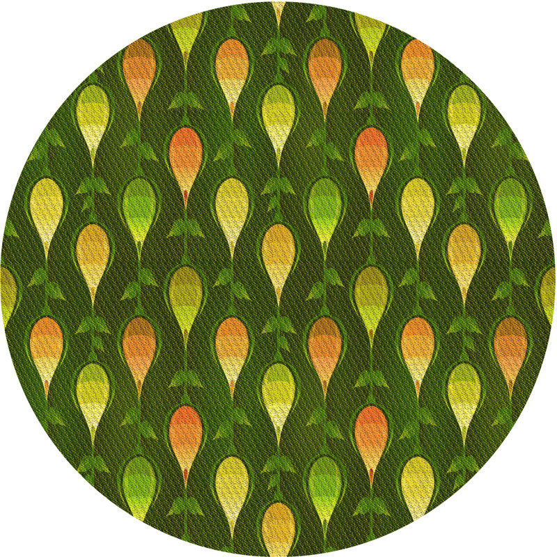 Indoor Rug, Round 4'