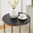 Eley Glass Top End Table