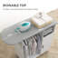 Linen, Foam, Engineered Wood Freestanding Ironing Board