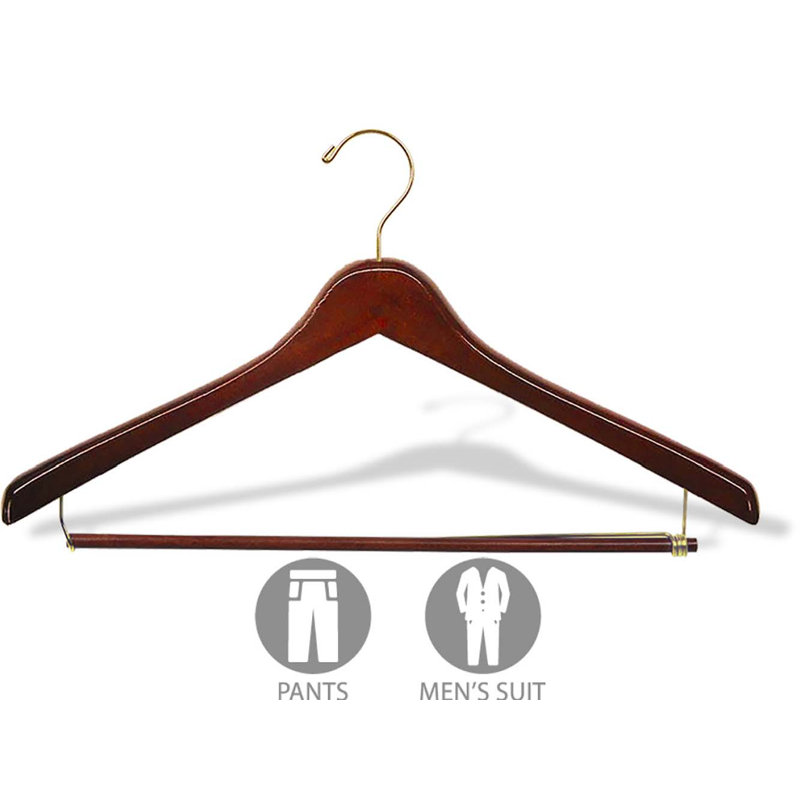Porte-costumes en bois deluxe, 12