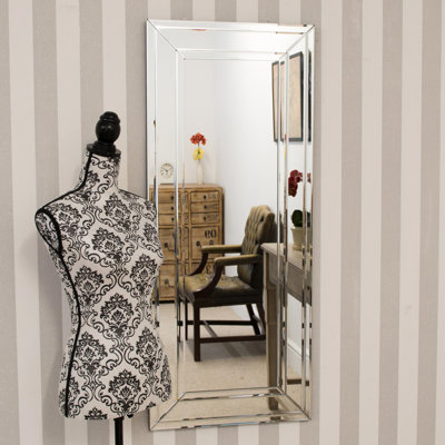Costner Glass Flat Wall Mirror