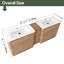 Meuble-lavabo double 84 po avec comptoir en céramique 84 po-1476474044