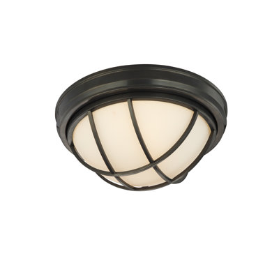 Kimball Glass LED Flush Mount