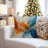 Abstract Fluid Symphony Paint Brush Strokes Modern-529937959