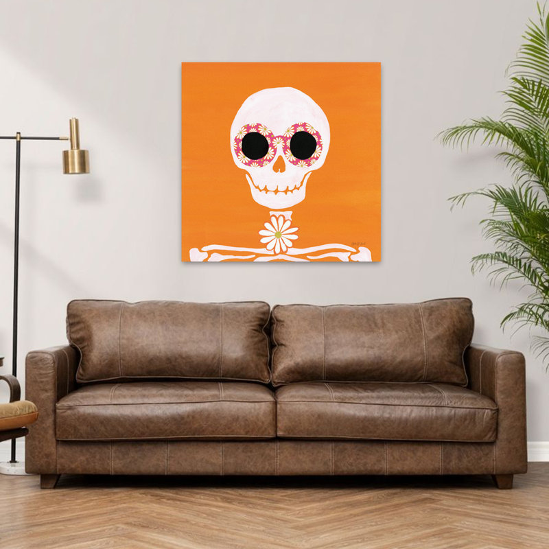 Hallo-Retro Ii, art floral, H 36 po x l 36 po