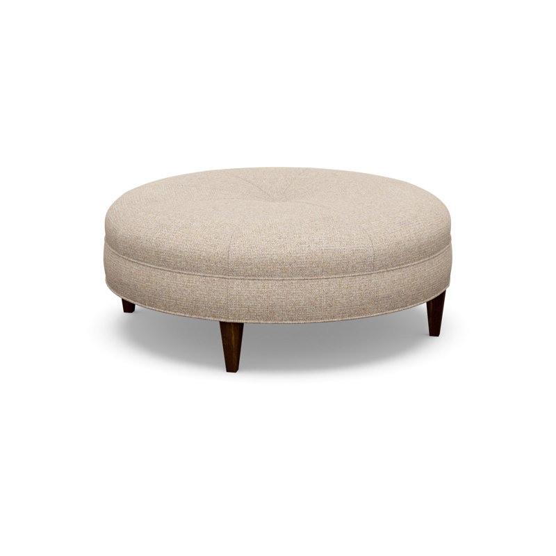 Round Ottoman, 5246-74, Walnut