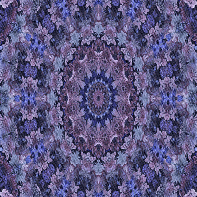 Tapis 100% bleu à motif lavable à la machine 2989