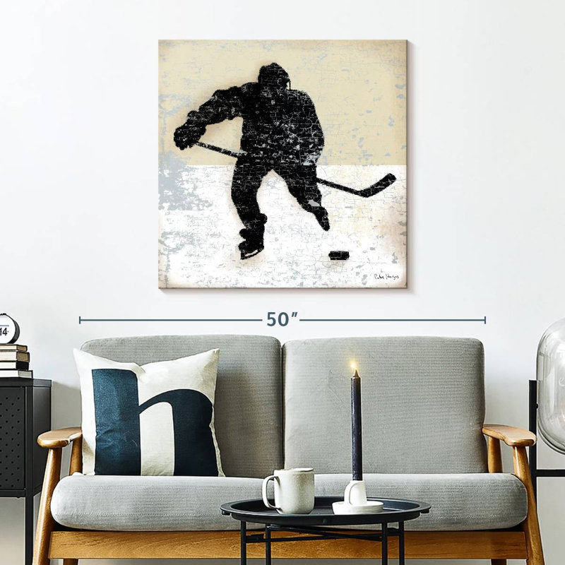 Joueur de hockey Sirci, H 30 po x l 30 po