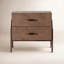 Halston 2 - Drawer Solid Wood Nightstand