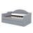 Harlowe Twin Size Tufted Velvet Upholstered Daybed With Trundle, USB & Type-C Charging Port-537962534