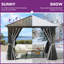 10 Ft. W x 10 Ft. D Aluminum Patio Gazebo-113571197