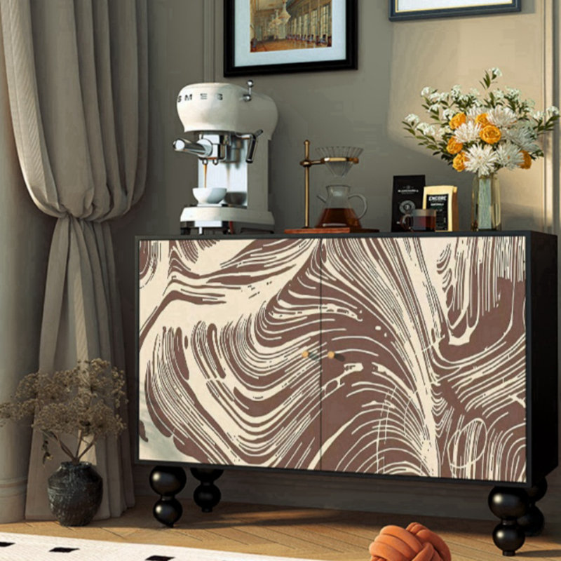 Solid Wood Accent Cabinet