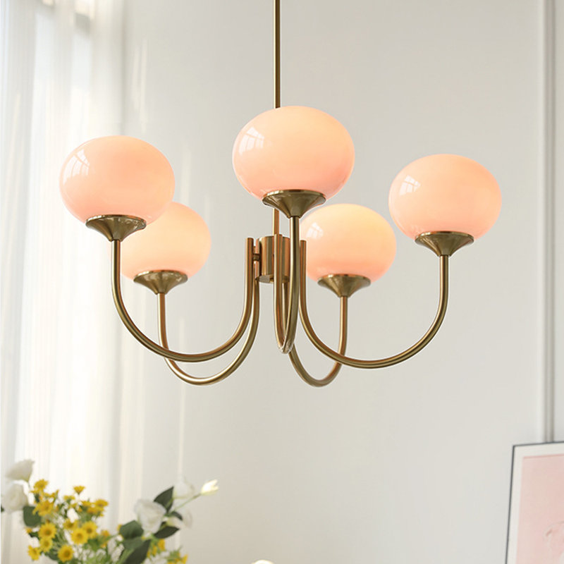 Lustre sphérique unique à 5 lumières Valetina, 5
