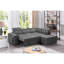 Canapé-lit modulaire moderne de 97 po avec repose-pieds et 2 tabourets Henrik-816852779