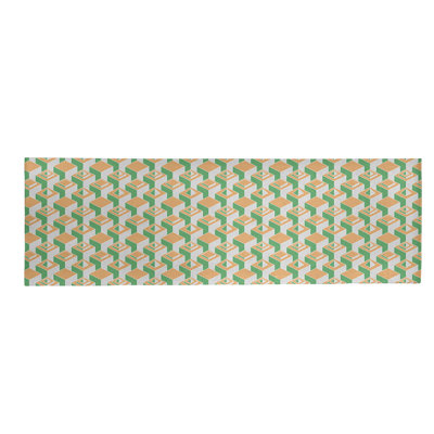 Chenille Geometric Indoor Rug