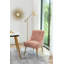 Chaise d'appoint rembourrée en velours Mayreli-105516012