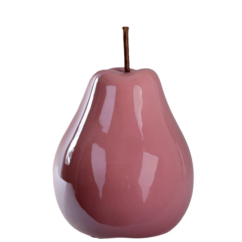 Winchelsea Food & Beverage Figurines & Sculptures, 7.5" H x 4.75" W x 4.75" D, Peach
