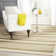 Arneshia Striped Machine Made Power Loom Acrylic Indoor / Outdoor Area Indoor/Outdoor Area Rug in Green/Beige