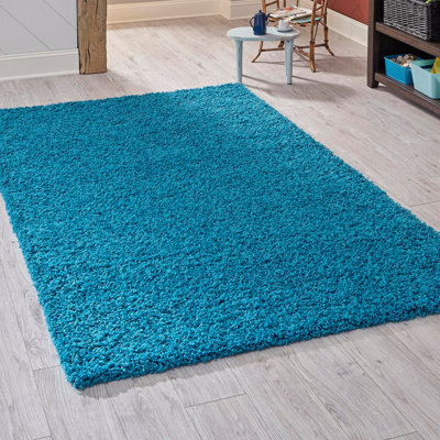 Tapis turquoise Angeline