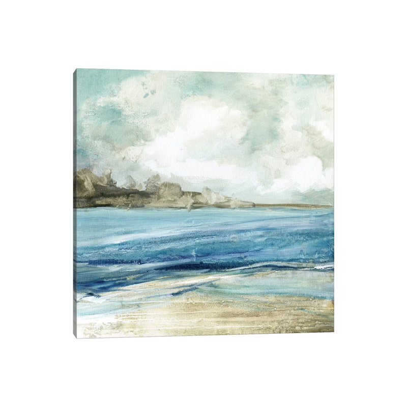 Soft Surf I by Carol Robinson - Wrapped Canvas Painting, 45.72 cm H x 45.72 cm W x 1.91 cm D