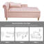 Chaise longue d'intérieur en velours One Pillow-637492561