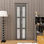 Porte pliante en bois manufacturé 3-Lite-91874715