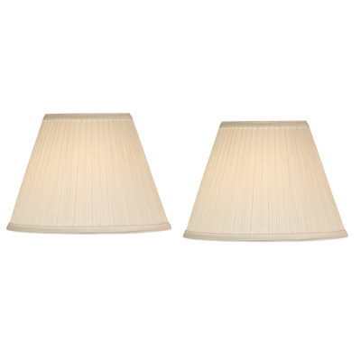 8 in. H x 12 in. W Linen Empire Lamp Shade