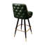 Tabouret de bar pivotant capitonné-117321647