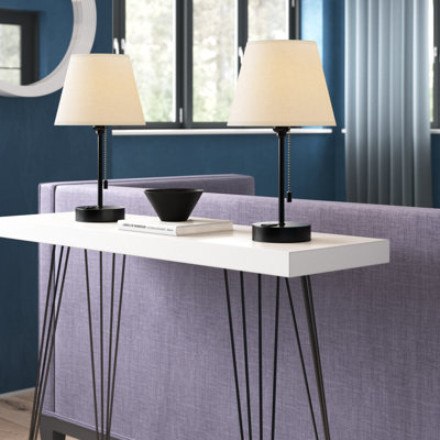 Armel Metal USB Table Lamp
