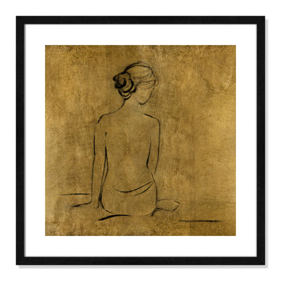 Golden Bather I by Sally Swatland - Painting Print