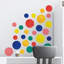Abstract Non-Wall Damaging Wall Decal