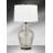 Crotone 31 in. Gunmetal and Mercury Glass Table Lamp