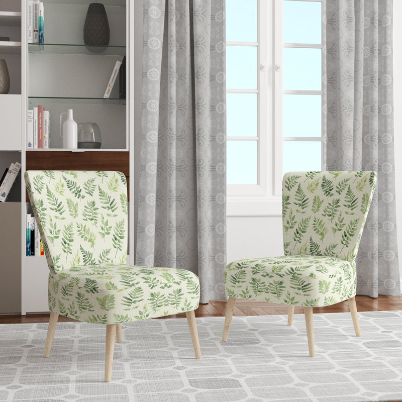 Chaise d'appoint Coastal - Fern Whisper, Chaise d'appoint sans accoudoirs