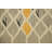 Contemporary Linear Chevron Kilim Runner Rug 3x10 in Subtle Yellow Hues