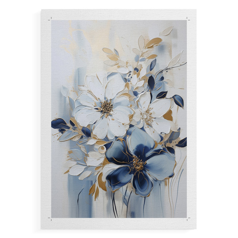 Série FLORAL CCL XXIV - Impression sur toile seulement - SANS CADRE, H 18 po x l 12 po