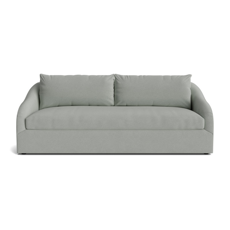 Laurel 100 Sofa, Performance Boucle - Mineral Green