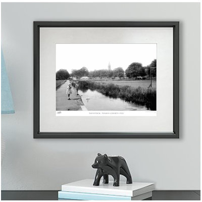 Tavistock, Tennis Courts 1922 by Francis Frith - Single Picture Frame Print