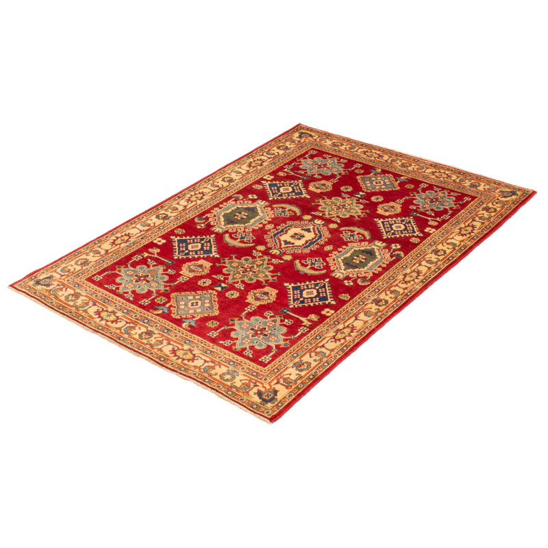Tapis rouge foncé Finest Ghazni 4 pi 11 po x 6 pi 8 po