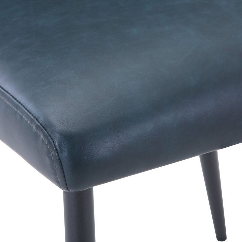 Ensemble de salle à manger Gordonsville, Ensemble de cinq pièces : table, quatre chaises, Ardoise, Bleu