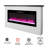  65" Electric Fireplace With Mantel, Replaceable Fireplace Insert Heater, White Fireplace With Adjustable Flame, Timer, Remote, Overheating Protection, Shiplap Wall Mantel For Living Room