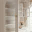 Bureau de coiffeuse polyvalent avec rangement massif