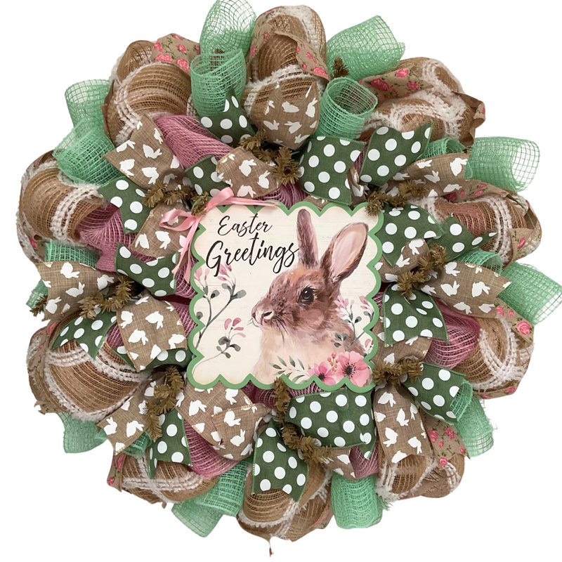 Couronne de lapin de Pâques