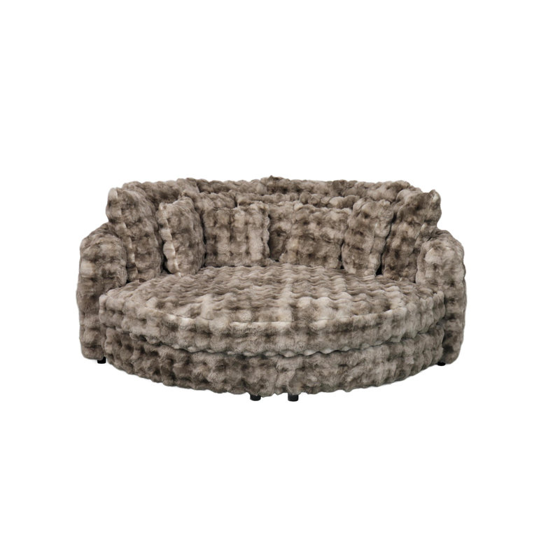850 Cuddler, Fausse fourrure brune