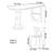 Novel irregular dining table with creative design-1654262593