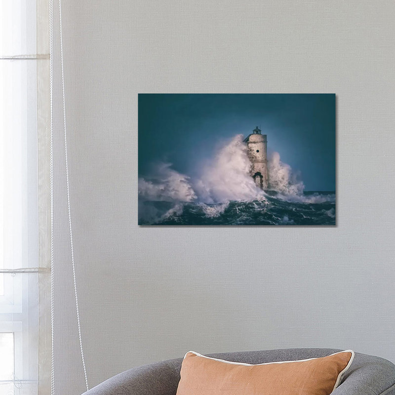 The Lighthouse Mangiabarche 1 Piece Wrapped Canvas Wall Art